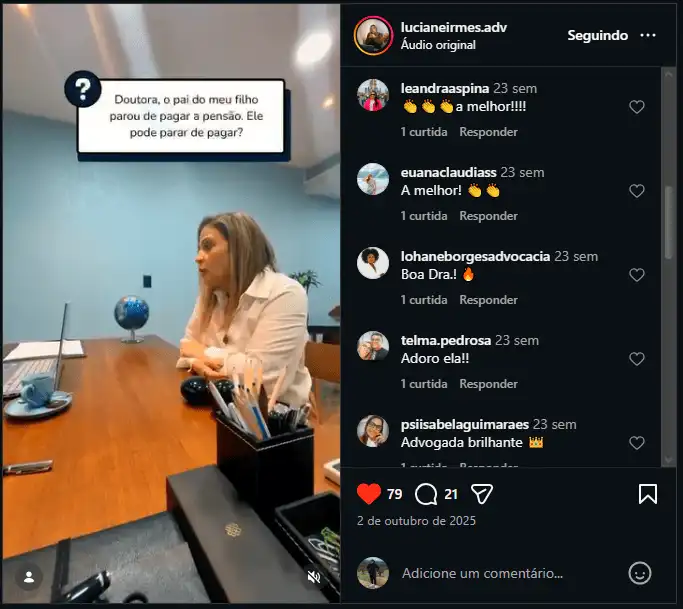 Depoimentos de clientes atendidos
